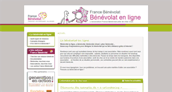 Desktop Screenshot of benevolatenligne.francebenevolat.org