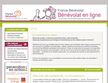 Tablet Screenshot of benevolatenligne.francebenevolat.org